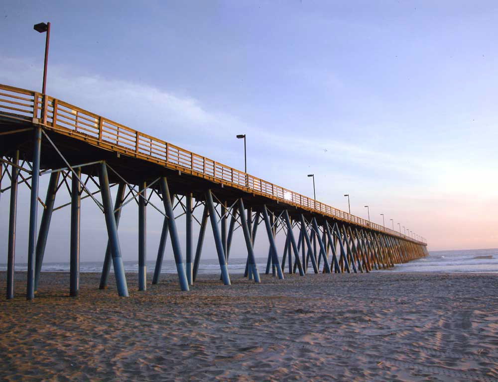Jean Cohen: Pier At Rosarito Beach