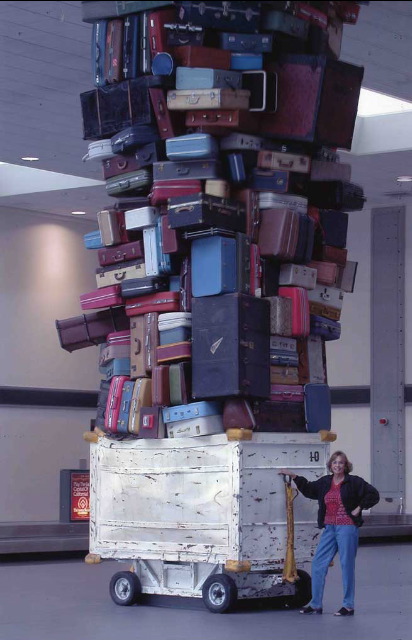 Jean Cohen At The Airport