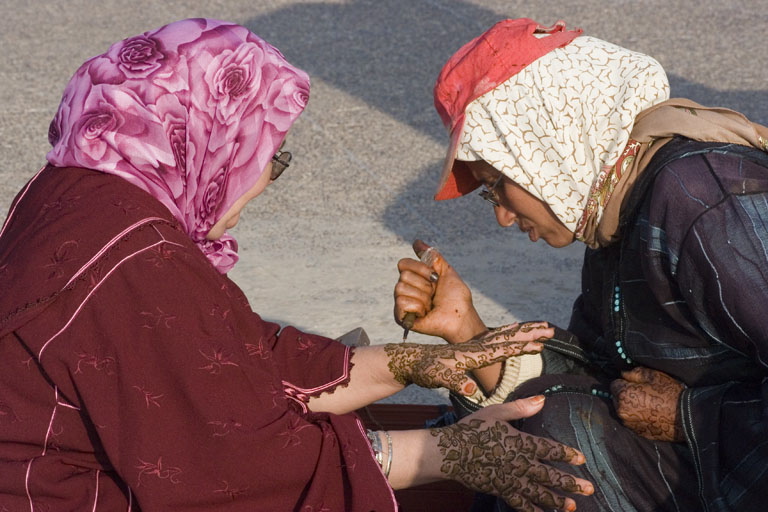Gaby Gross: Body Painting In Morocco
