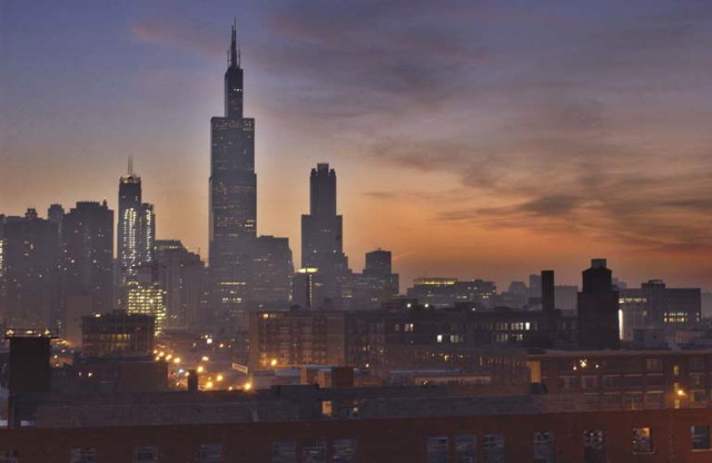 Meline Pickus: Chicago Sunrise