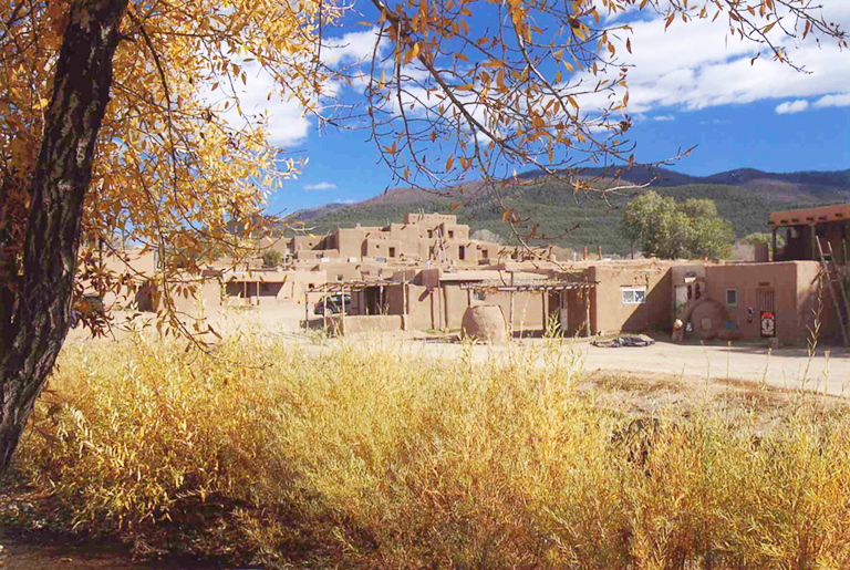 Roger Kipp: Taos Pueblo Fall
