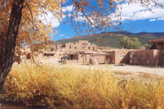 Roger Kipp: Taos Pueblo Fall